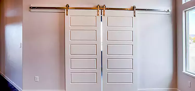 Glass Barn Door with Installation Hardware Kit University Place