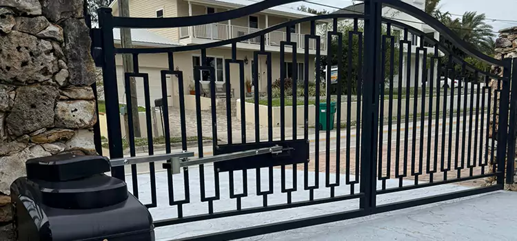 Swing Gate Opener with Keypad University Place
